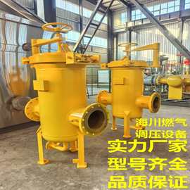 凝水缸过滤分离器 清管器燃气调压设备稳压阀