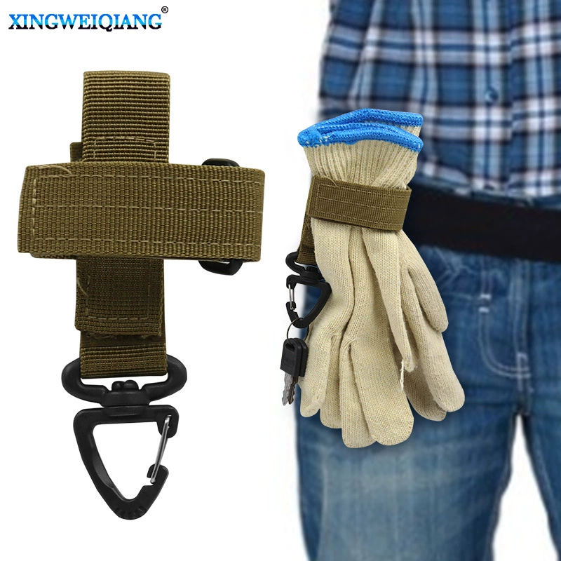 Многоцелевые уличные треугольные перчатки для хранения кабельных стяжек военный Вентилятор Тактический нейлоновый альпинистский трос поясная подвесная пряжка