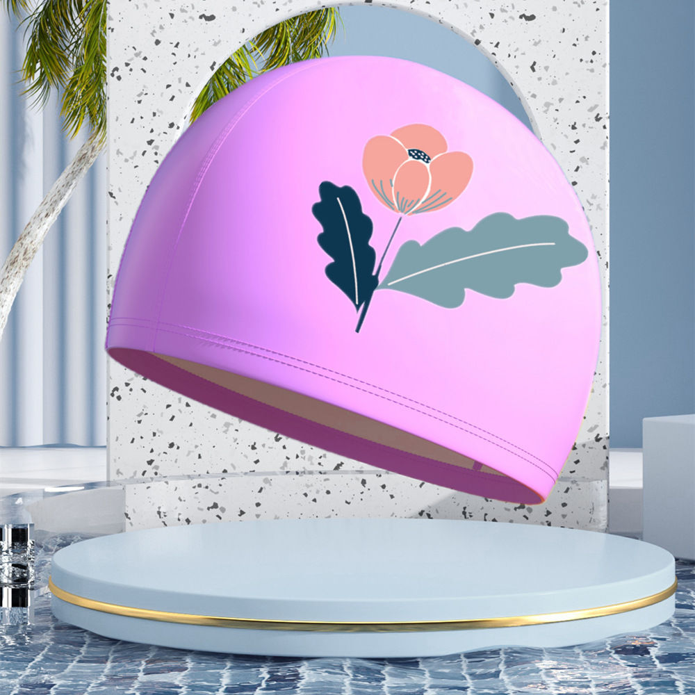 Sombrero de nadador verde, sombrero de nadador de spandex, sombrero de nadador de cabello largo, sombrero de nadador de aguas termales, sombrero de nadador para adultos, unisex, piscina, comercio exterior