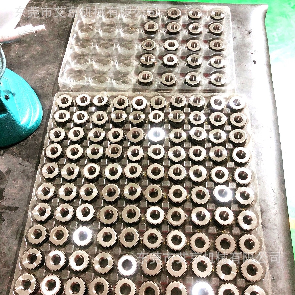 厂家生产精密油泵齿轮轴 5级齿轮精滚 可按图生产直齿轮