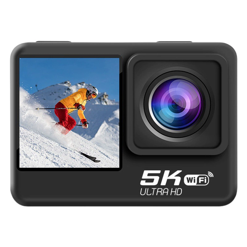 Беспроводной микрофон спортивная камера наружная стабилизация изображения езда камера мини водонепроницаемый регистратор 5K спортивная камера