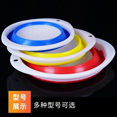 便攜摺疊餌料盆拌餌盆 餌料盤拉餌盤魚餌盆開餌盆拉餌盆散料盆漁