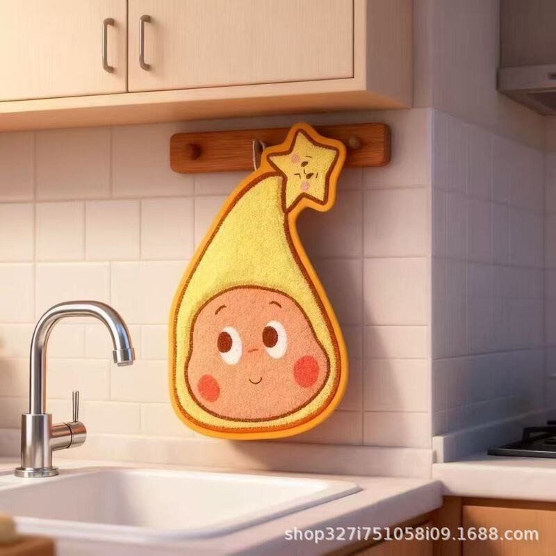 Souvenir Star Man Hand Towel, Thick Coral Fleece, Water Absorbent, Quick-Dry, Kitchen and Bathroom Household Hanging Hand Towel Souvenir Star Man Hand Towel, Thick Coral Fleece, Water Absorbent, Quick-Dry, Kitchen and Bathroom Household Hanging Hand Towel
