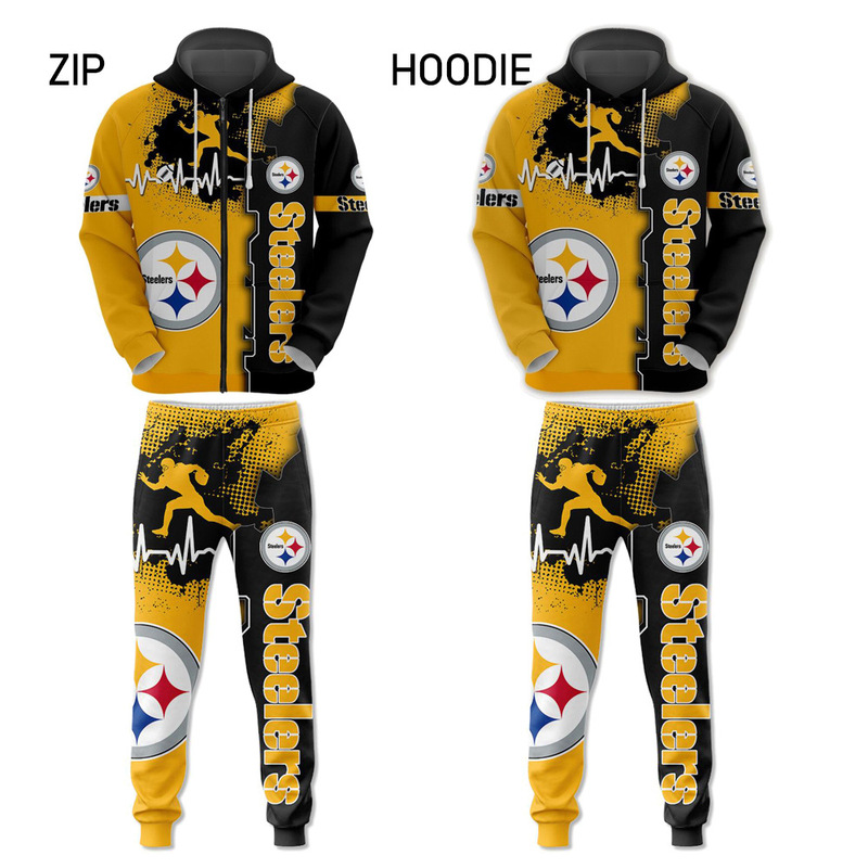 [32 teams] US size sweater trousers digital printing plus size outdoor sports suit steel men's sportswear