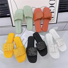 TB��ЬŮ2025�ļ��¿�һ���ϚW���羳��������slippers���e�L