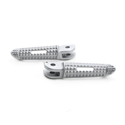 Suitable for Triumph Trident Trident 660 Modified Front Pedals Anti-Slip Front Pedals Accessories (Motosiklet ləvazimatları və aksesuarları) - silver