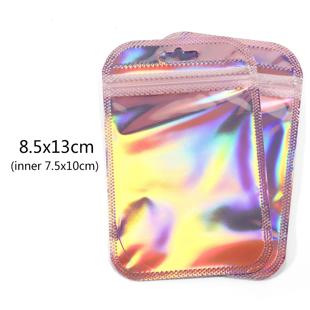 95g Weight Jewelry Packaging Bags Classification 50 PCS/Package Quantity Daily Occasion Plastic Material Solid Color Pattern 50 PCS/Package Plastic Daily Solid Color Jewelry Packaging Bags 8