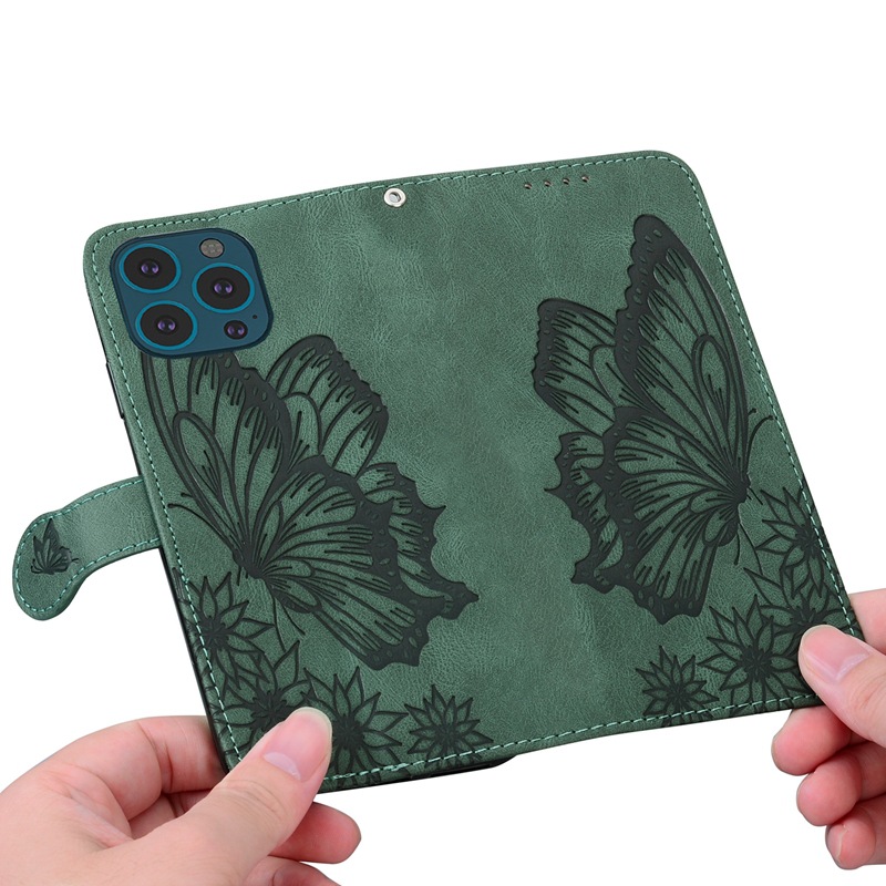 Coque compatible avec iPhone 17, coque Fruit 16 Vintage à grand papillon en relief A17/S25, Google 9, coque Sony_voghion.com