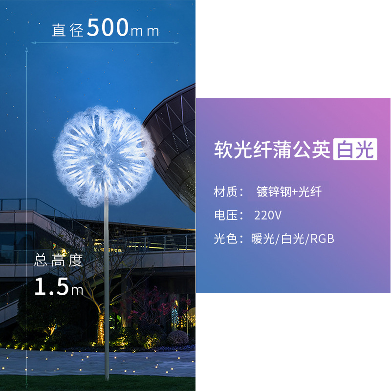 Soft optical fiber 500mm