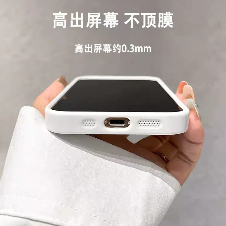 IPhone15ProMAX携帯電話ケースの精孔アクリルシリコンゴム辺磁気吸引リンゴ16透明保護カバーを適用する|undefined