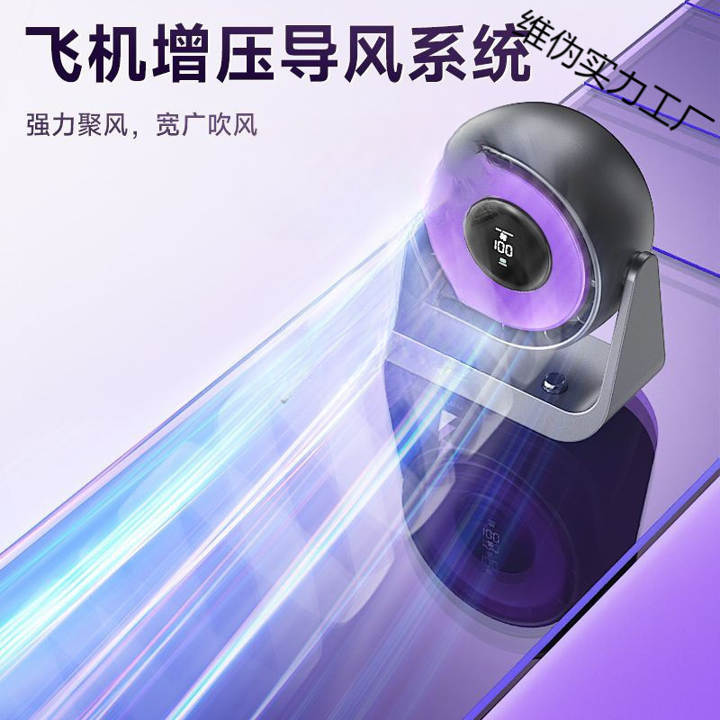 Small manufacturer strong bedroom charging home desktop fan silent…