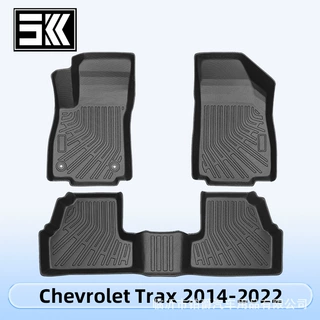 适用于Chevrolet Trax 2014-2022 3D全天候材质TPE脚垫后备箱垫