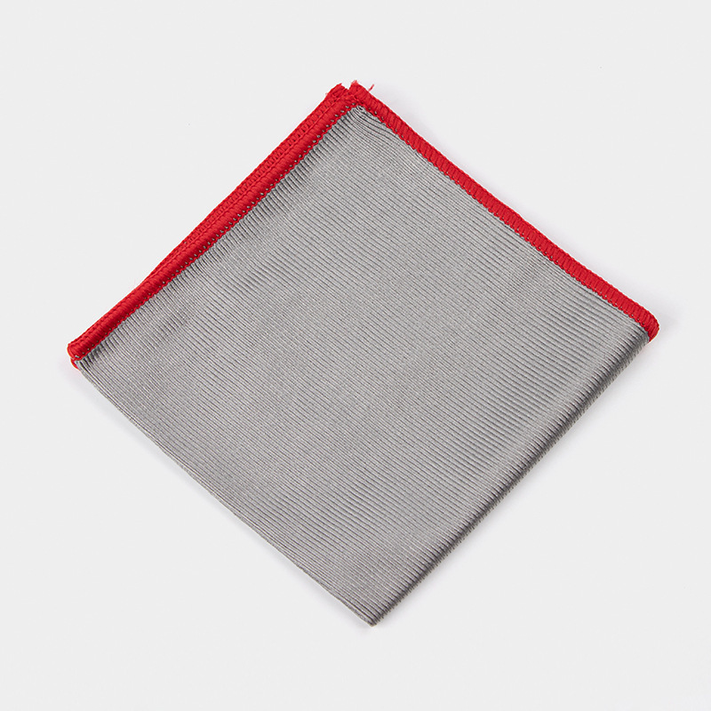 Trapos de espejo Toalla de vidrio para el hogar Limpieza El mantel absorbente no es fácil de perder el pelo, paño de limpieza sin marca de agua, paño de copa de vino