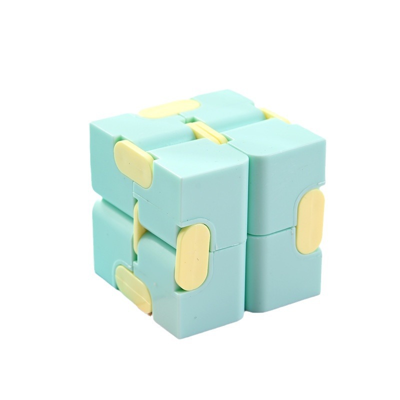 Cubo de Rubik de segundo orden creativo ilimitado Cubo de Rubik macaron color yema del dedo Flip descompresión juguetes transfronterizos nuevos juguetes educativos