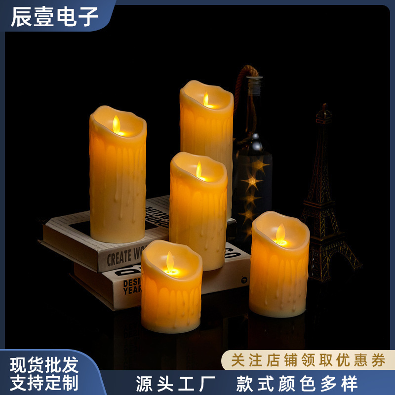 Amazon Explosion Electronic Candle Simulation LED Candle Birthday…