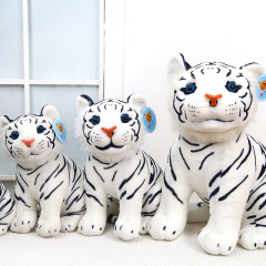 廠家批發大貨仿真小老虎公仔虎年吉祥物毛絨玩具虎布娃娃玩偶