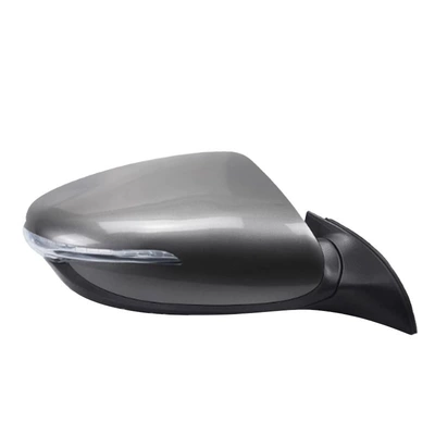 Rokt, Rear mirror/rearview mirror assembly - left-driver-5-lines-titanium-silver-with-light
