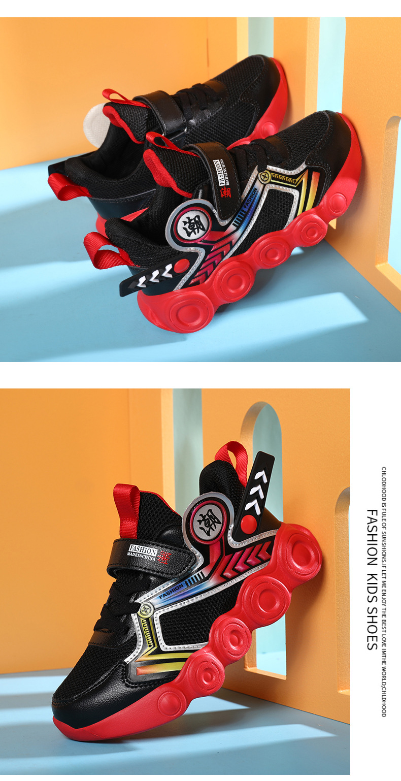 2021 Primavera Y Otoño Zapatos Casuales Deportivos De Malla Para Niños Nuevos Zapatos De Bebé De Dibujos Animados Coreanos display picture 8