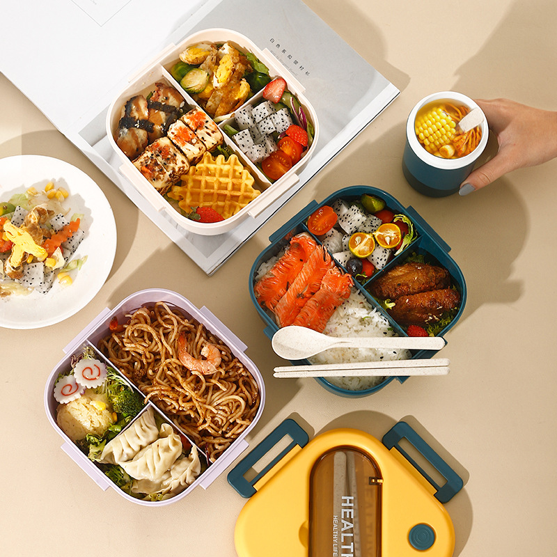 116方形饭盒无手提主图2