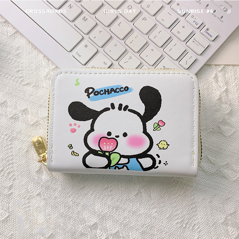 Titular de la tarjeta anti-desmagnetizante tarjeta bancaria linda de las mujeres tarjeta de crédito estudiante monedero multi-funcional multi-Tarjeta titular de la tarjeta de alta gama