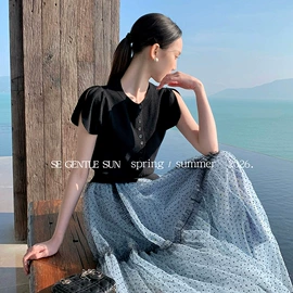 连衣裙;半身裙;女式针织衫