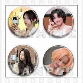 (G)I-DLE田小娟个人吧唧马口铁镭射吧唧徽章周边应援书包痛包胸针