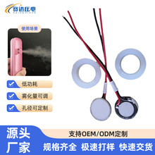 SD超声波微孔雾化片 供应加湿器低电压小功率美容香薰雾化装置