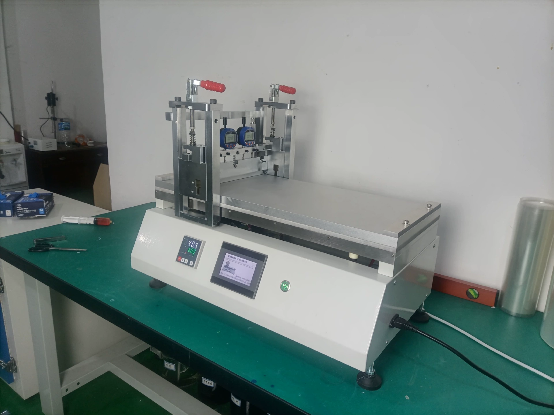 27, машина для лабораторного покрытия с термоплавким клеем для влажной отверждения, ткань для экспериментального покрытия с термоплавким клеем