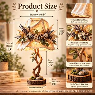 �羳�¿�Botanical Woodland Table Lamp���滨ɭ���L����̨��