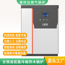 全预混冷凝热水锅炉温室供暖地暖商用采暖供水供热工业热水锅炉