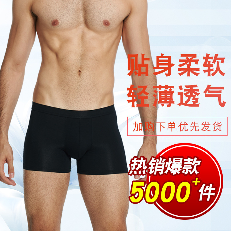 Clearance Sale: Oversized Modal Boxer Briefs with a Larger Fit, Soft, Comfortable, and Sexy, Wholesale