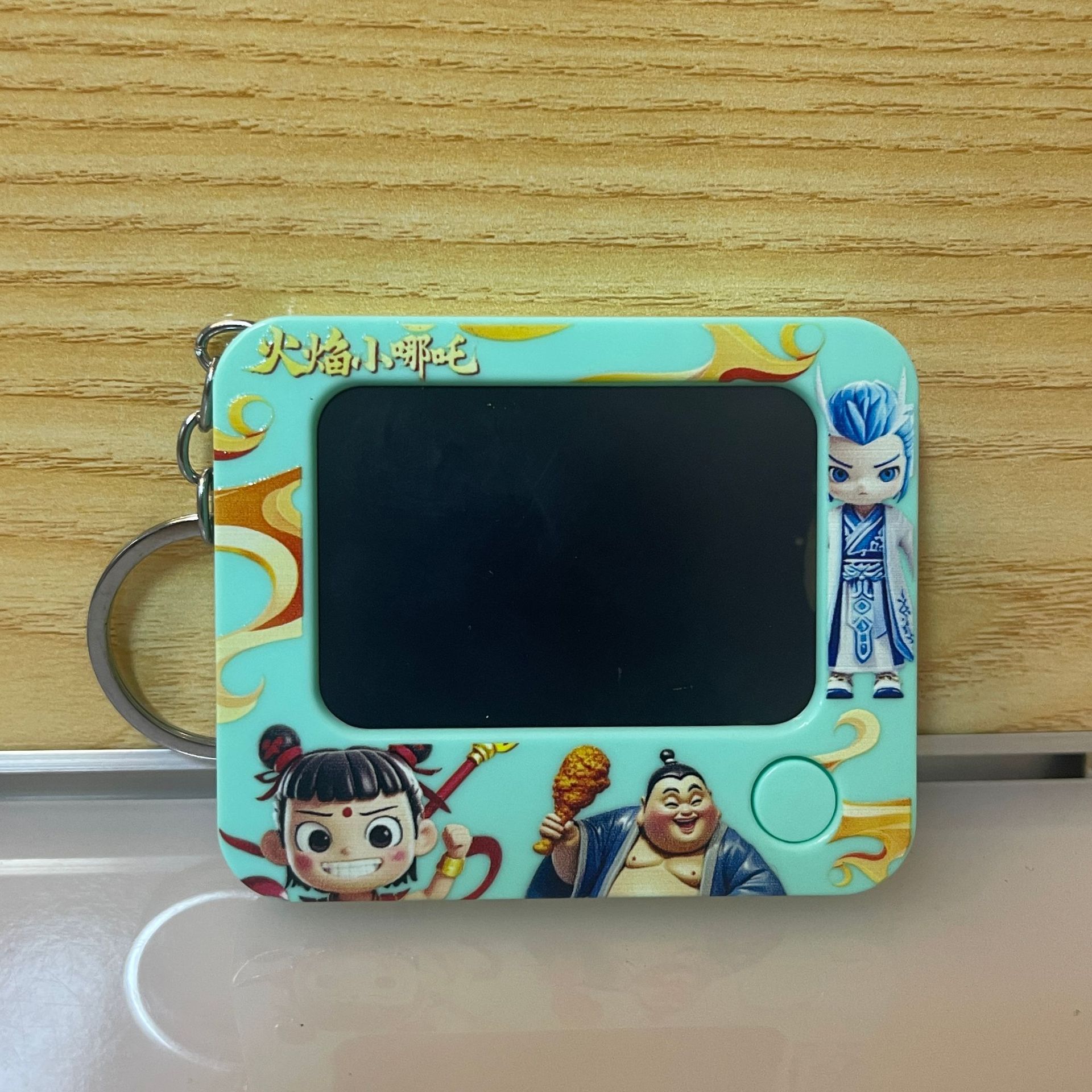 国境を越えたミニ落書き画板アニメ人形かわいいかばんストラップ小画家キーホルダー夜市スーパープレゼント