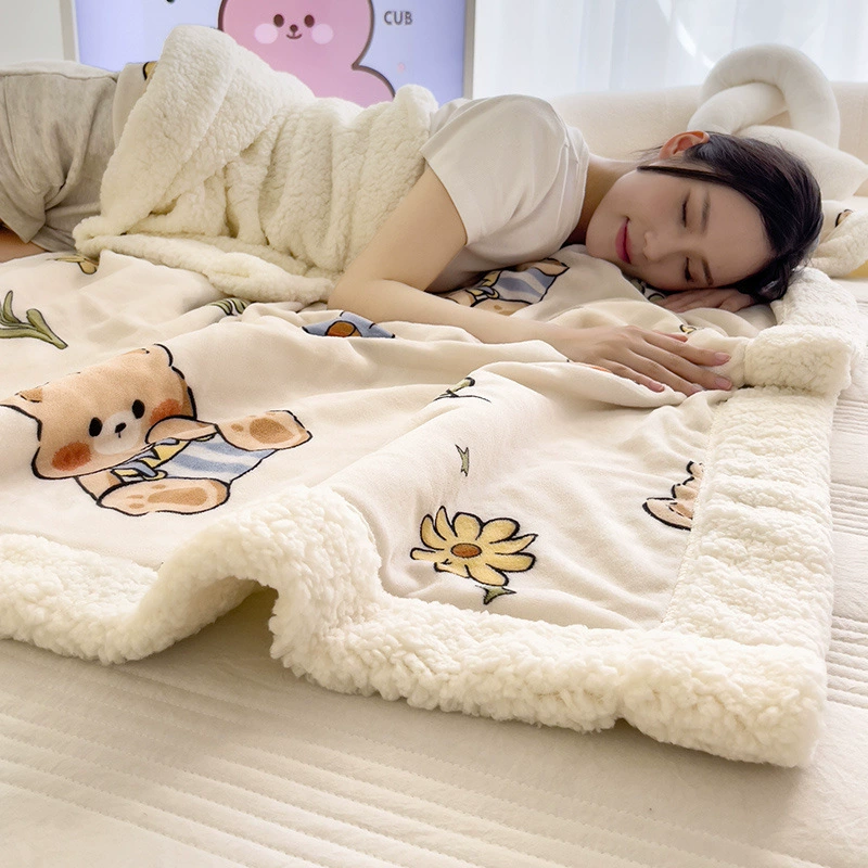 Cute duvet for sleep, cloak, sofa