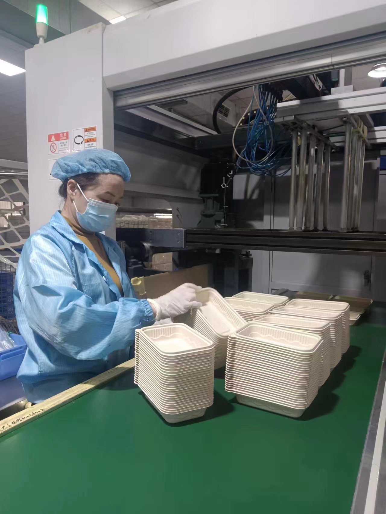 一次性餐盒可降解外卖打包盒连体美式汉堡盒轻食饭盒加工定制-阿里巴巴