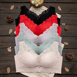 调整型文胸;无钢圈文胸;无痕文胸