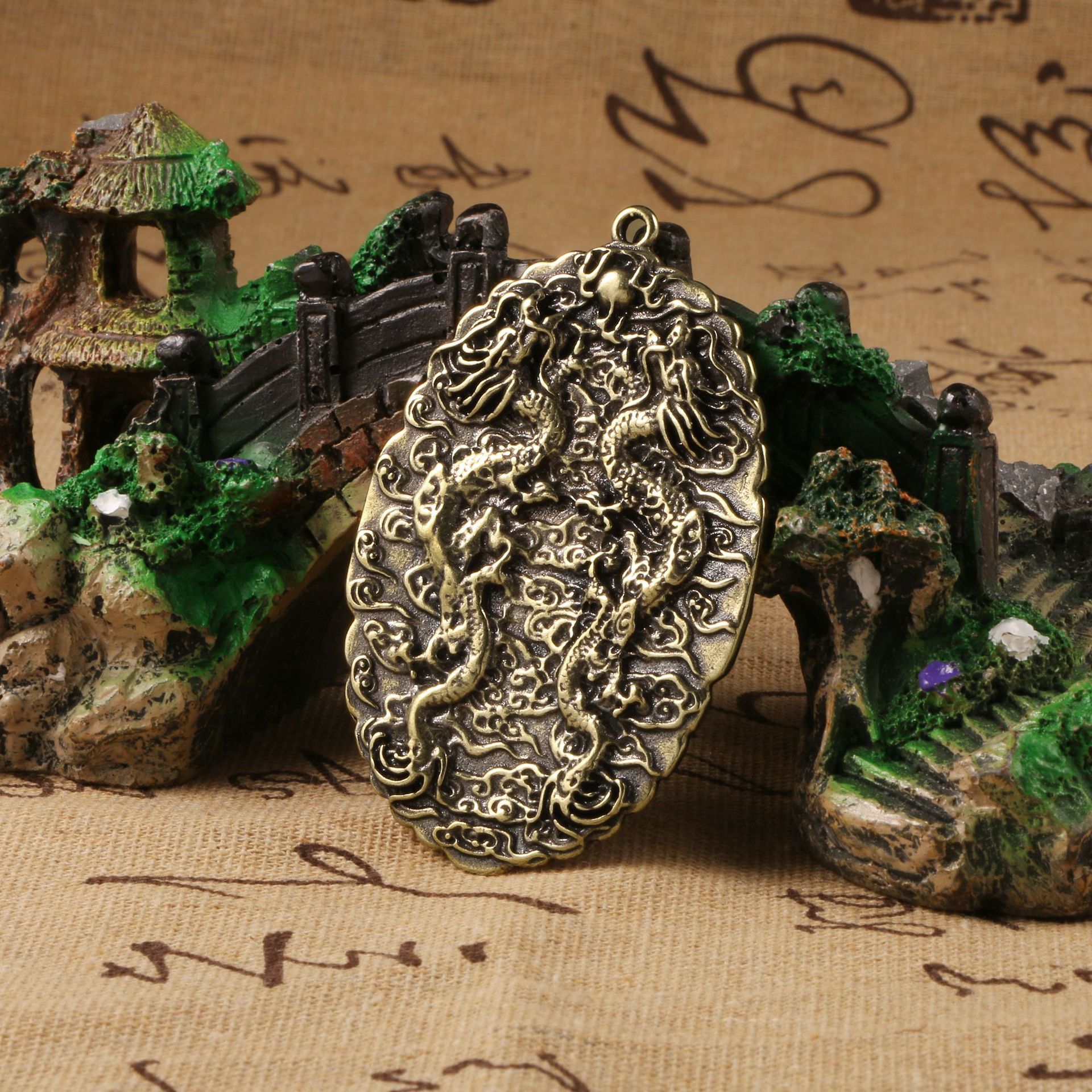Collecting antique copper Bronze and antique antique ancient emperor…
