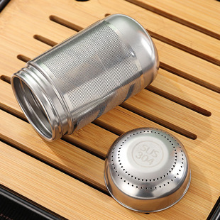 304 stainless steel tea drain tea compartment universal tea strainer thermos cup tea filter water separation tea making artifact