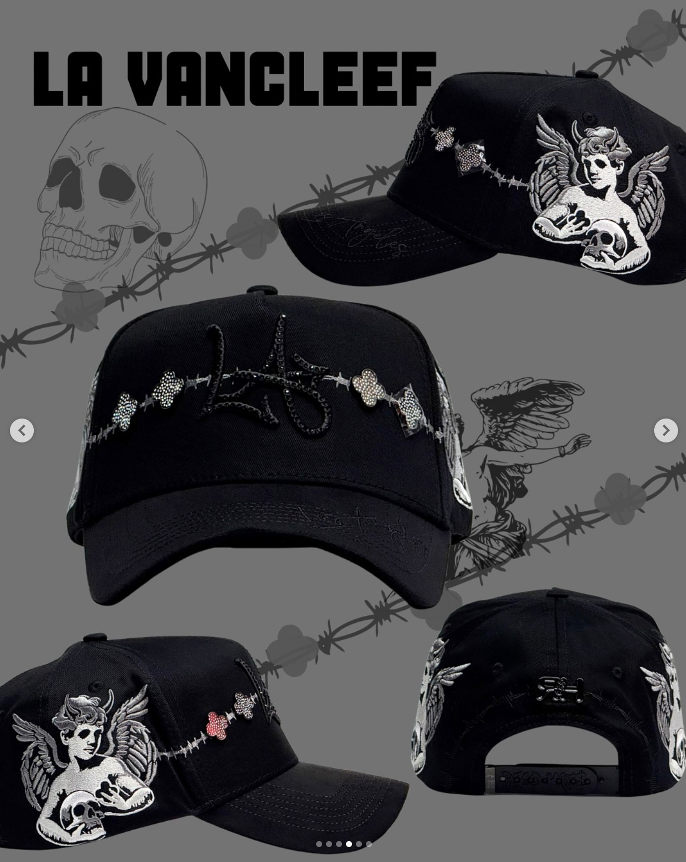 Nuevo Meike Duo Dandy bordado ajustable gorra de boca de pato borde curvo gorra de béisbol con diamantes barba tío