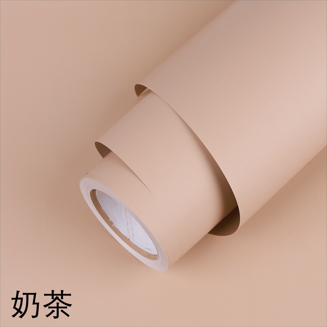 Material de embalaje floral 7.8s color sólido mate mate mate mañana niebla OPP rollo papel de embalaje de flores diy floristería papel de embalaje de ramo