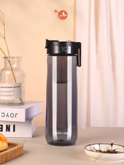 T9J5 Wholesale Generation 2 Tea Storage Cup Extra Large Capacity Plastic Magnetic Spring Tea Cup Men's Sports Water Cup Tea Separation