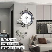 2025年简约挂钟客厅挂钟新款表钟高档次钟表卧室家用创意时钟挂墙