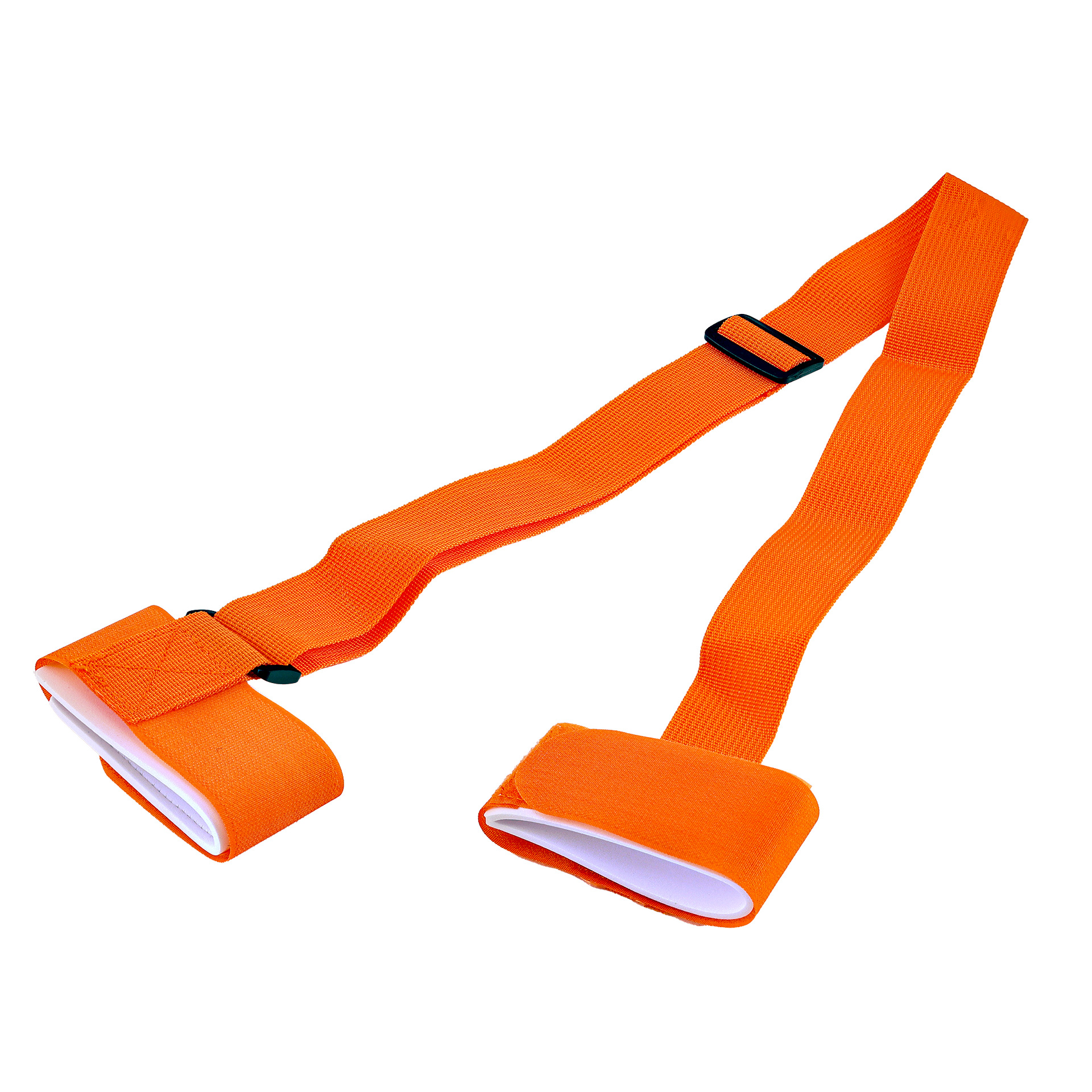 クロスボーダーの現物スノーボードの肩ベルトを持っています。