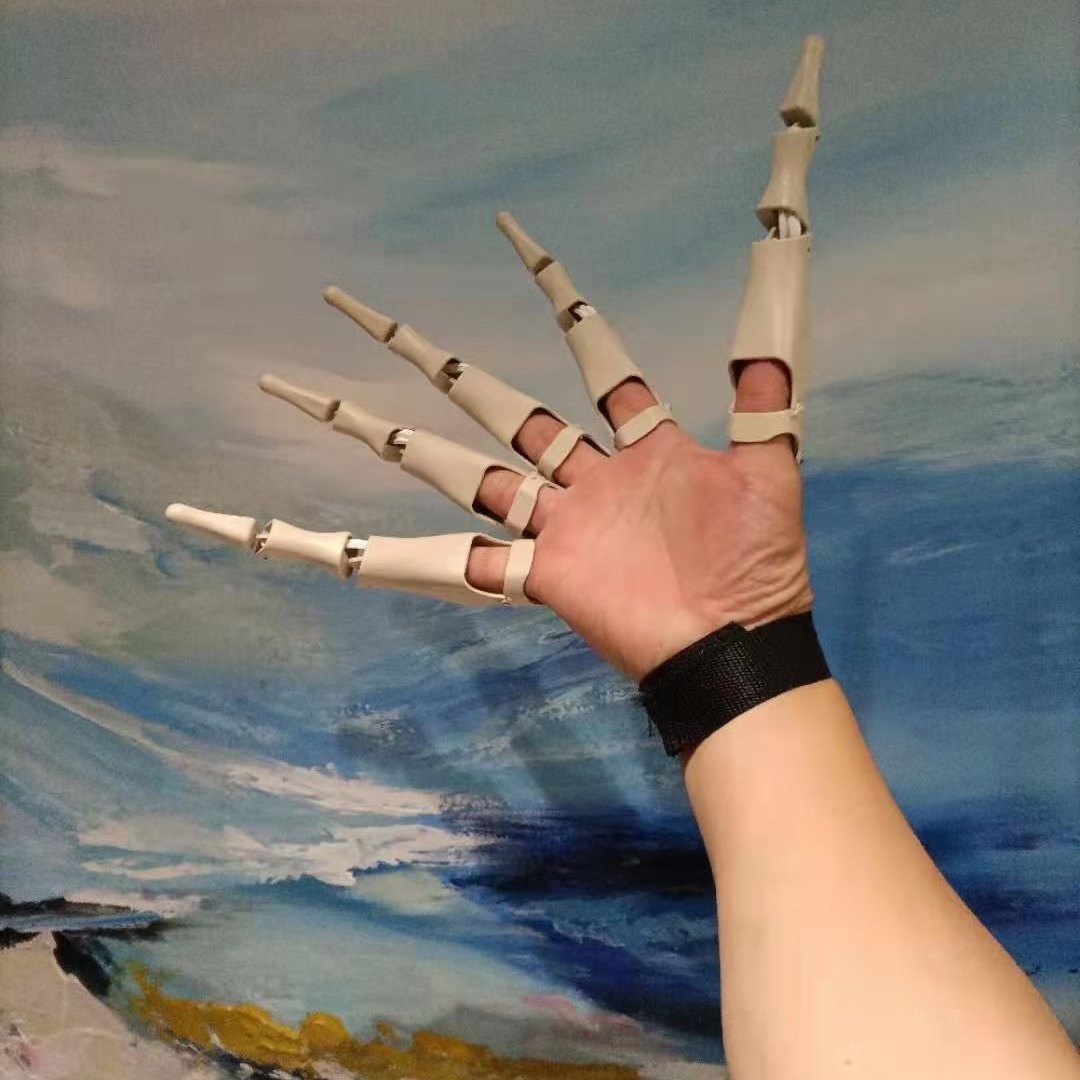 Dedos articulados de Halloween actividad dedo conjunta accesorios de fiesta al aire libre