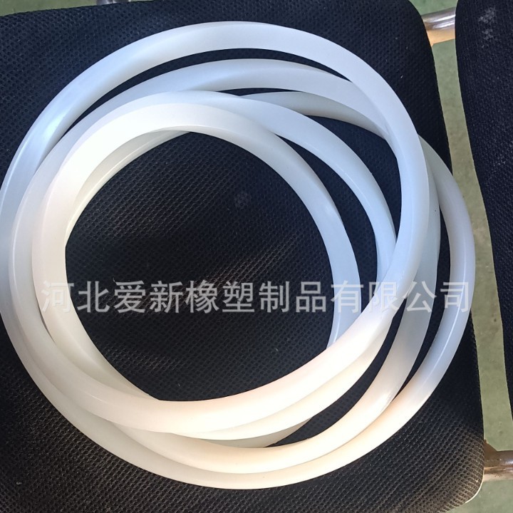 白色硅胶密封条Y型U型E型耐高温密封条密封箱烤箱冷库防撞密封条