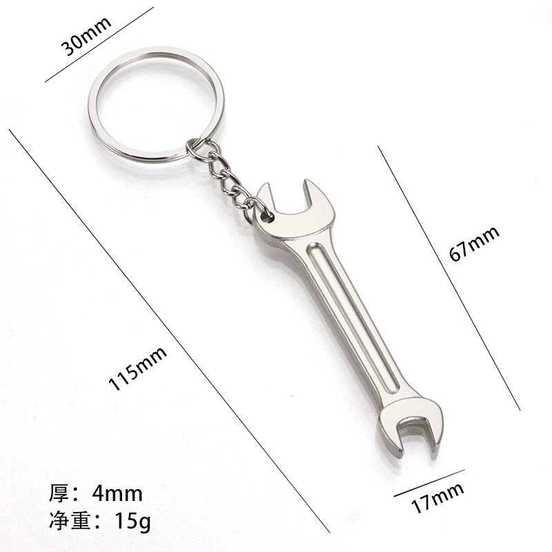 Mini simulación herramienta práctica llavero llave de metal alicates clave colgante creativo llave de los hombres pequeño regalo