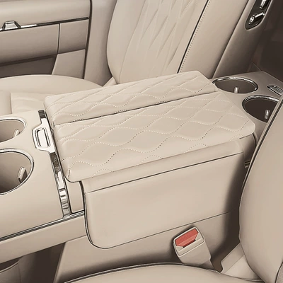 Zhijie V9 Dedicated Armrest Box Armrest box pad - zhijie-v9-shaohua-apricot