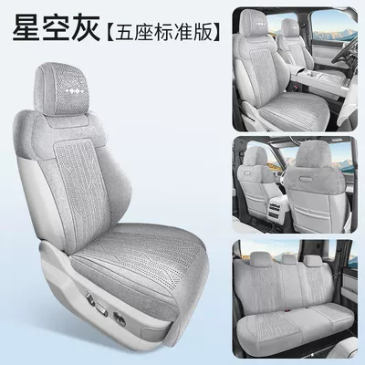 Pad, Custom-Fit for Specific Vehicles, All-Season | Seat cushion, seat cover - starry-sky-gray-standard-version