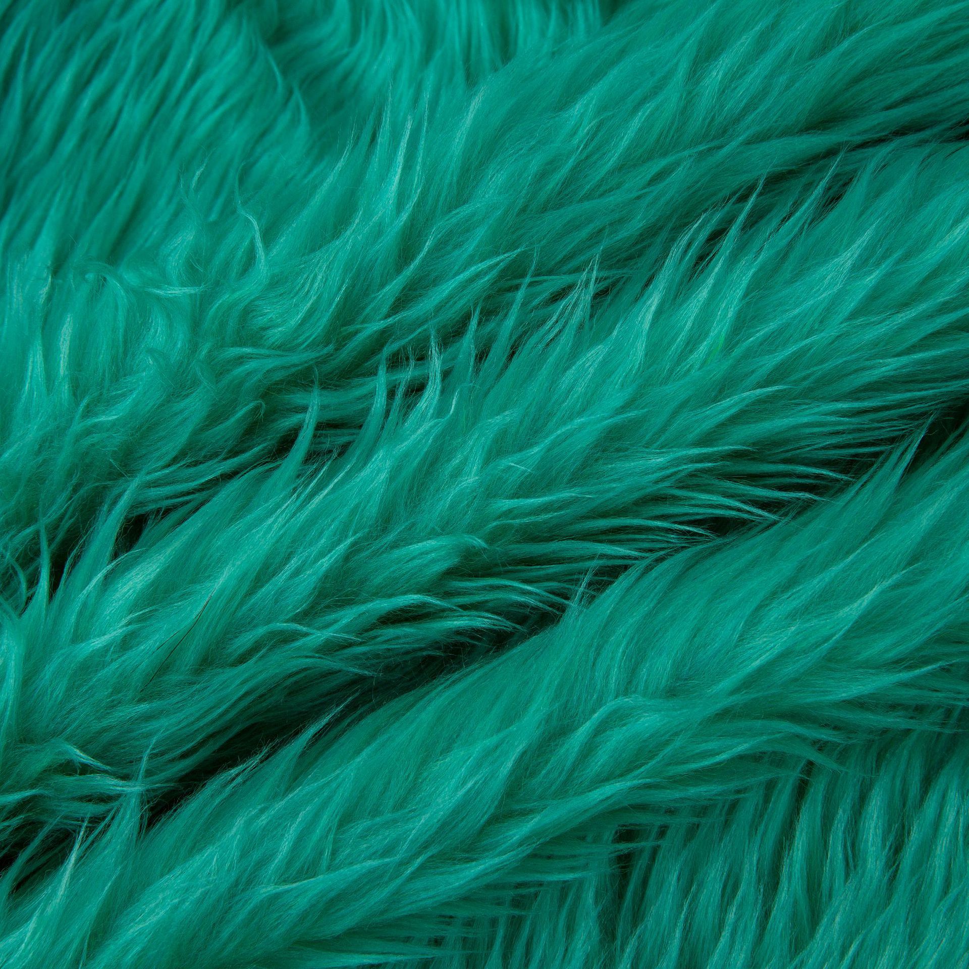 現物の3cm洗水ウサギの毛のローラー93色のおもちゃの服装の家庭用紡績の靴の材料の人造の長い毛の生えた生地の落水した毛