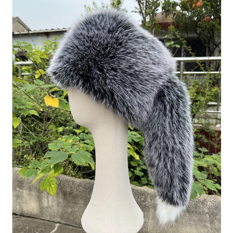 男性と女性のためのアライグマの毛皮の帽子,2023キャップ,高品質