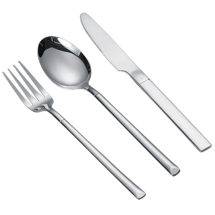 クロスボーダー騎士食器セット3点セットクリエイティブレストランステーキナイフフォークスプーンステンレスナイフフォークセット|undefined